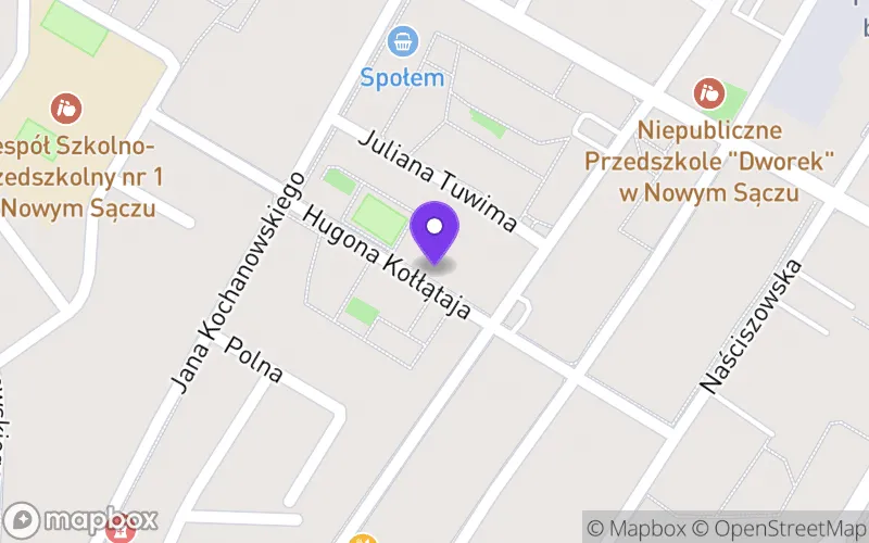 Lokalizacja: Szkoła Branżowa I Stopnia Progres w Nowym Sączu