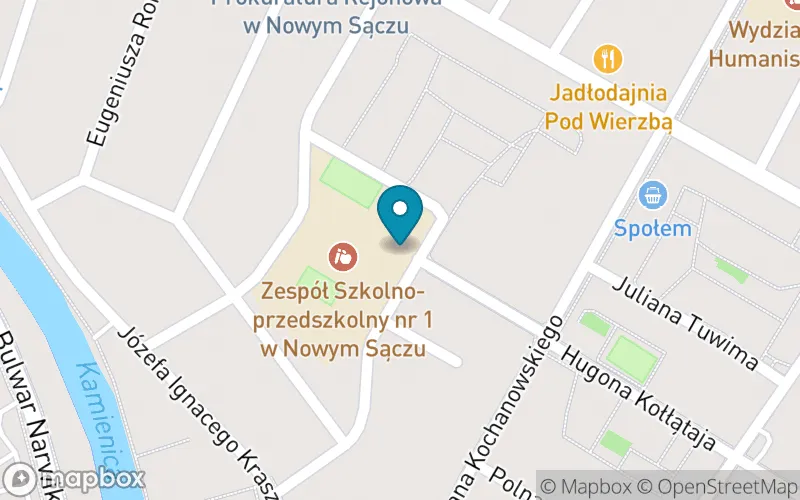 Lokalizacja: Szkoła Podstawowa nr 3 im. Jana Kochanowskiego w Nowym Sączu