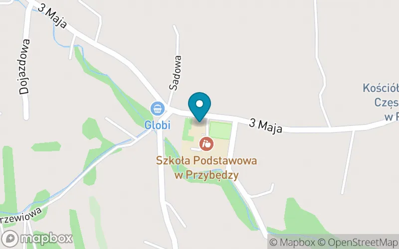 Lokalizacja: Szkoła Podstawowa im. Janusza Korczaka w Przybędzy
