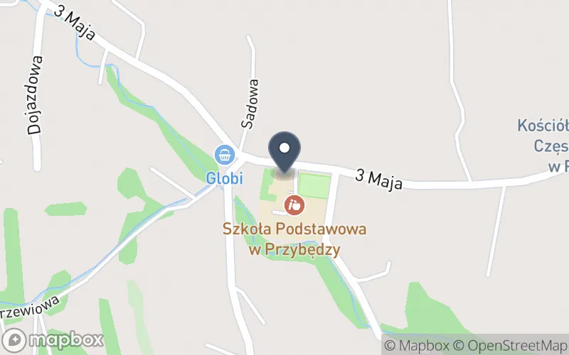 Lokalizacja: Zespół Szkolno - Przedszkolny w Przybędzy