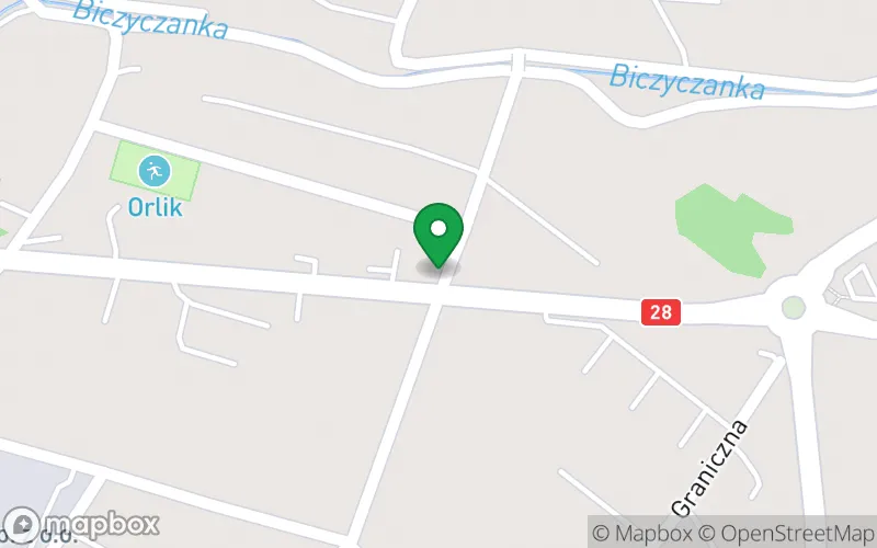 Lokalizacja: Przedszkole Integracyjne "Bajkowa Kraina" w Biczycach Dolnych
