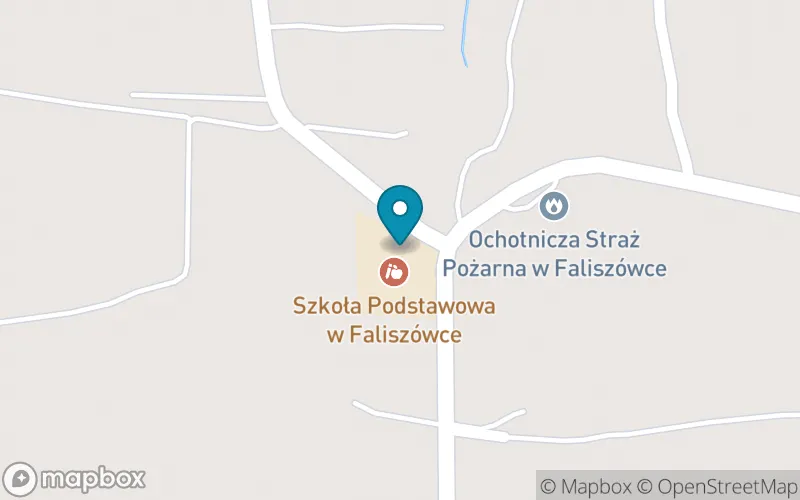 Lokalizacja: Szkoła Podstawowa w Faliszówce
