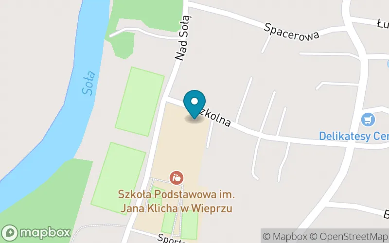 Lokalizacja: Szkoła Podstawowa im. Jana Klicha w Wieprzu