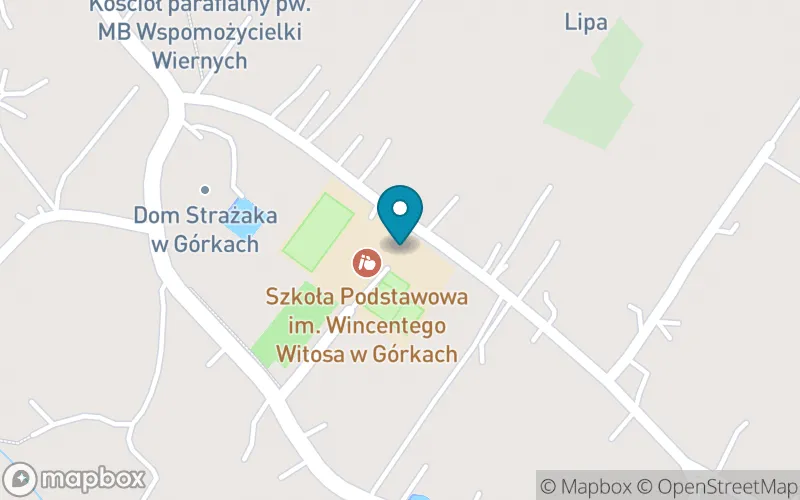 Lokalizacja: Szkoła Podstawowaim. w. Witosaw Górkach
