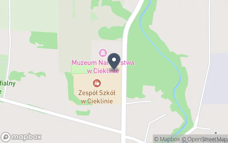 Lokalizacja: Zespół Szkół w Cieklinie