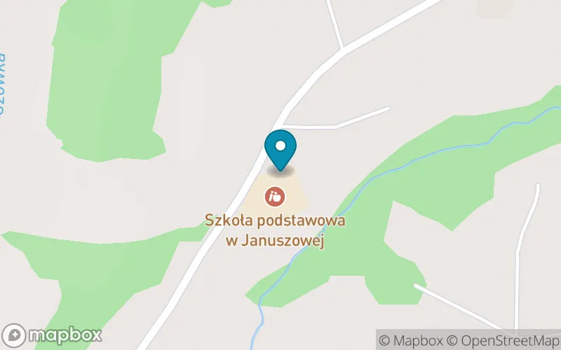 Lokalizacja: Szkoła Podstawowa w Januszowej