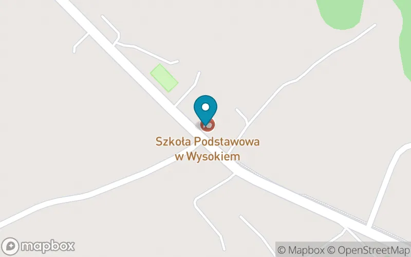 Lokalizacja: Szkoła Podstawowa im. Królowej Jadwigi w Wysokiem