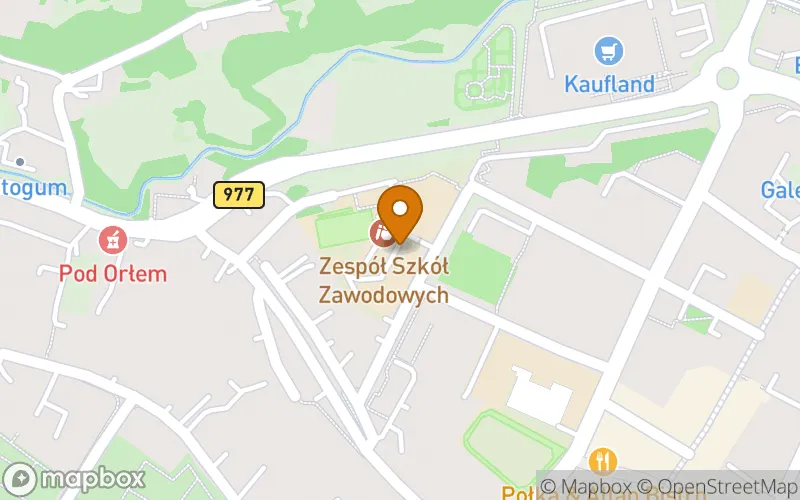 Lokalizacja: Szkoła Policealna nr 2 w Gorlicach