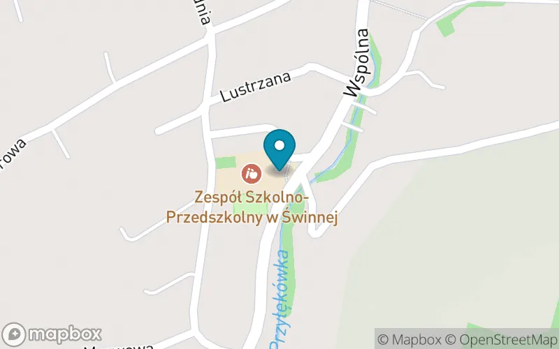 Lokalizacja: Szkoła Podstawowa im. Marii Skłodowskiej - Curie w Świnnej
