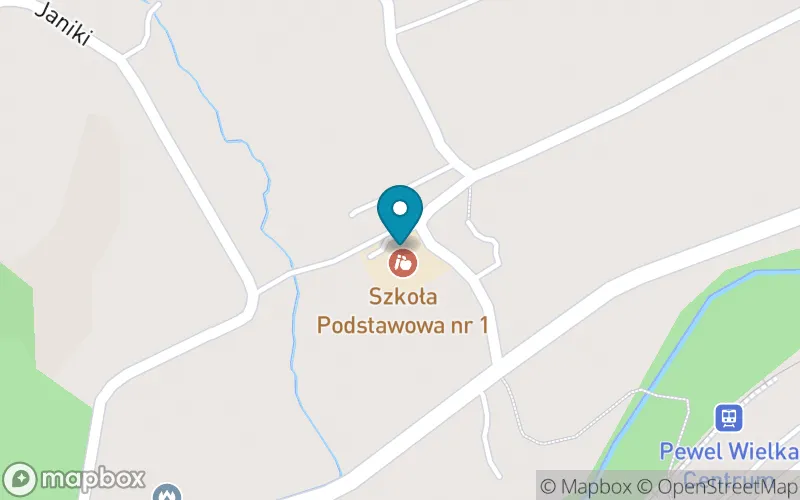 Lokalizacja: Szkoła Podstawowa nr 1 w Pewli Wielkiej