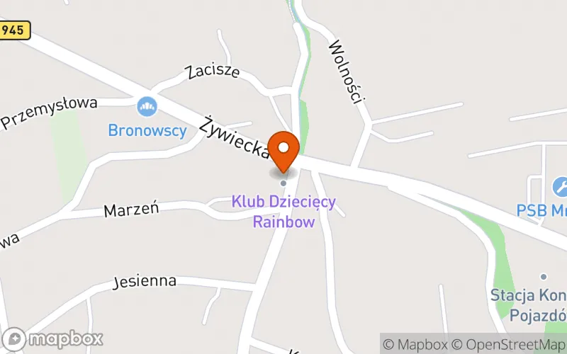 Lokalizacja: Klub Dziecięcy RAINBOW