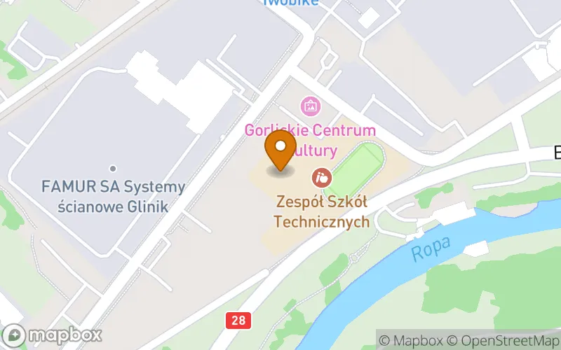 Lokalizacja: Szkoła Policealna nr 3 w Gorlicach