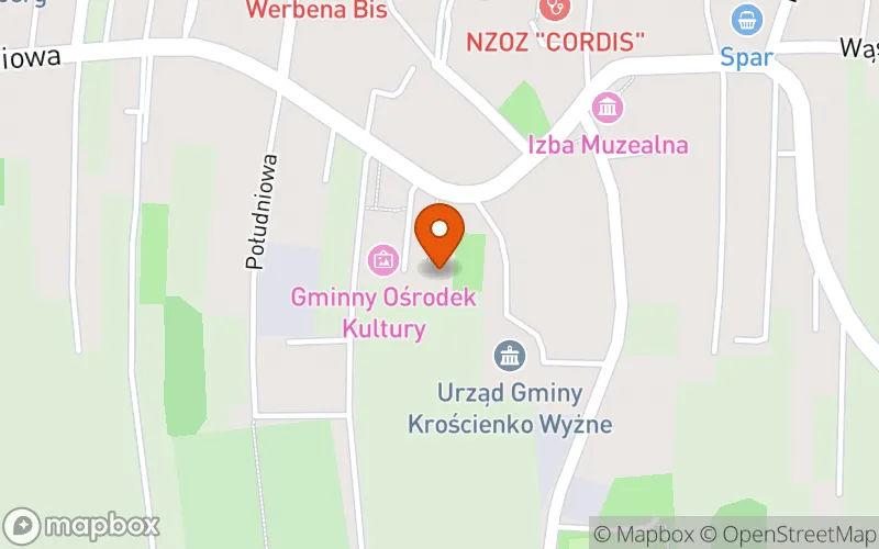 Lokalizacja: Gminny Żłobek w Krościenku Wyżnym