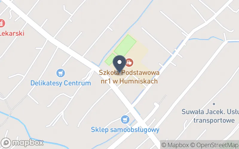 Lokalizacja: Zespół Szkolno - Przedszkolny w Humniskach
