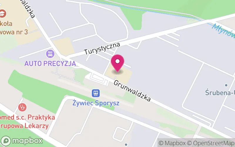 Lokalizacja: Beskidzka Wyższa Szkoła Umiejętności w Żywcu