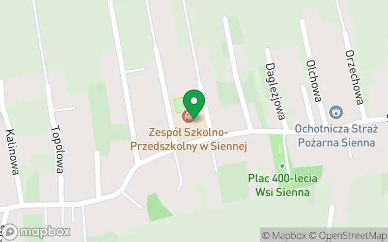 Lokalizacja: Przedszkole w Siennej