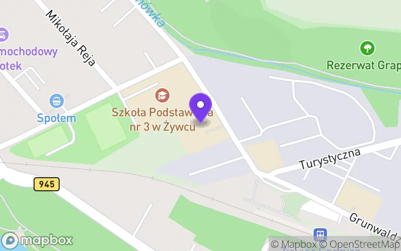 Lokalizacja: Branżowa Szkoła II Stopnia nr 4 w Żywcu