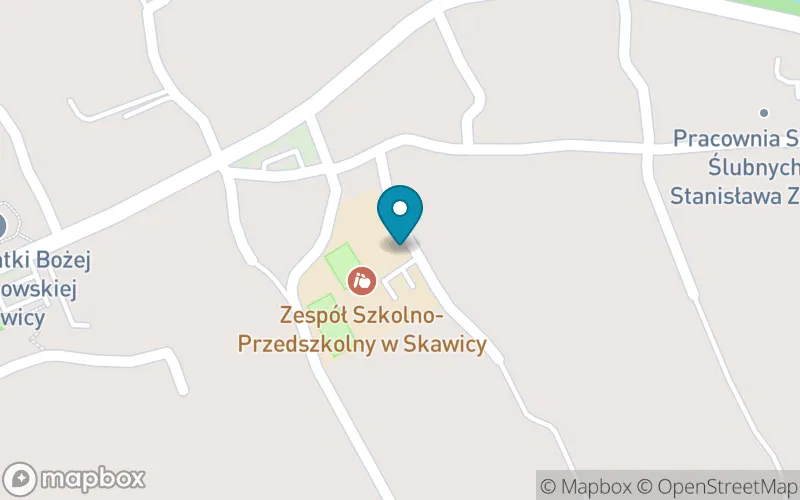 Lokalizacja: Szkoła Podstawowa nr 1 im. z. Klemensiewicza w Skawicy