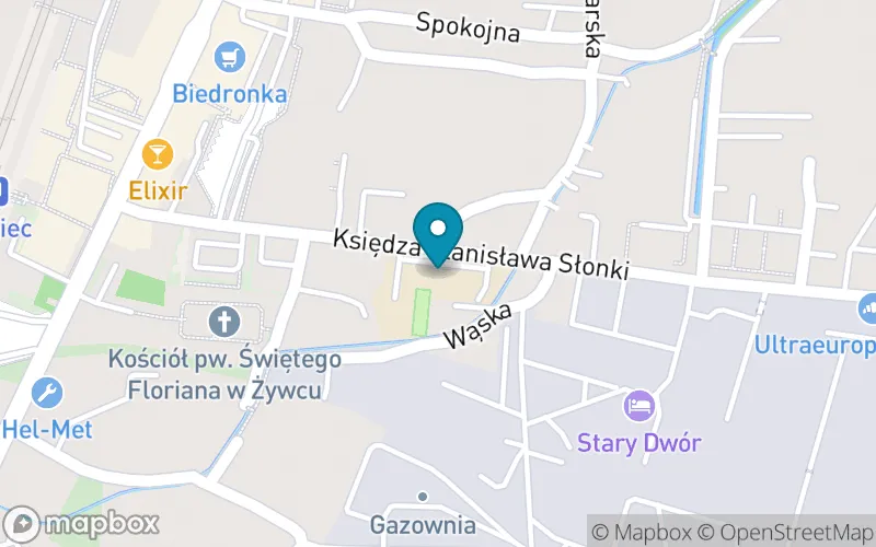 Lokalizacja: Szkoła Podstawowa nr 1 im. Wojska Polskiego w Żywcu