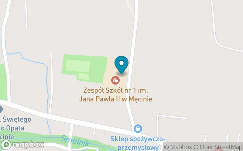 Lokalizacja: Szkoła Podstawowa nr 1 im. Jana Pawła II w Męcinie