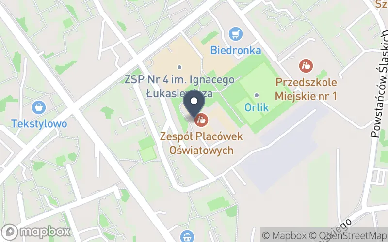 Lokalizacja: Zespół Placówek Oświatowych w Krośnie