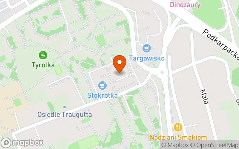 Lokalizacja: Żłobek Miejski "Kolorowe Nutki" w Krośnie