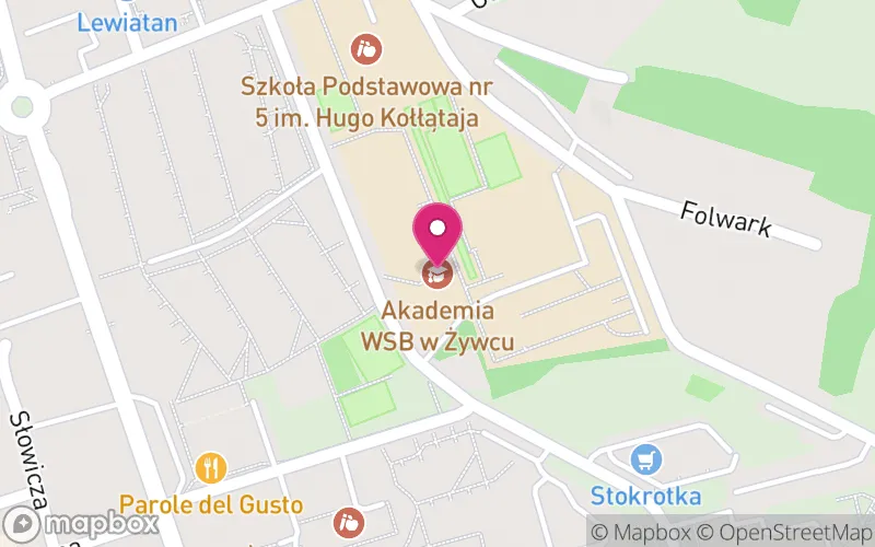 Lokalizacja: Akademia WSB w Żywcu