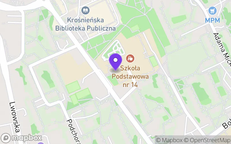 Lokalizacja: Szkoła Mistrzostwa Sportowego Karpaty Krosno