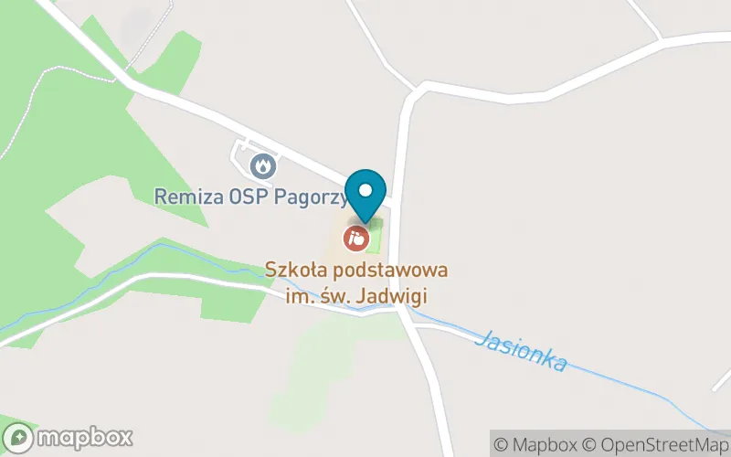 Lokalizacja: Szkoła Podstawowa im. Św. Jadwigi Królowej w Pagorzynie