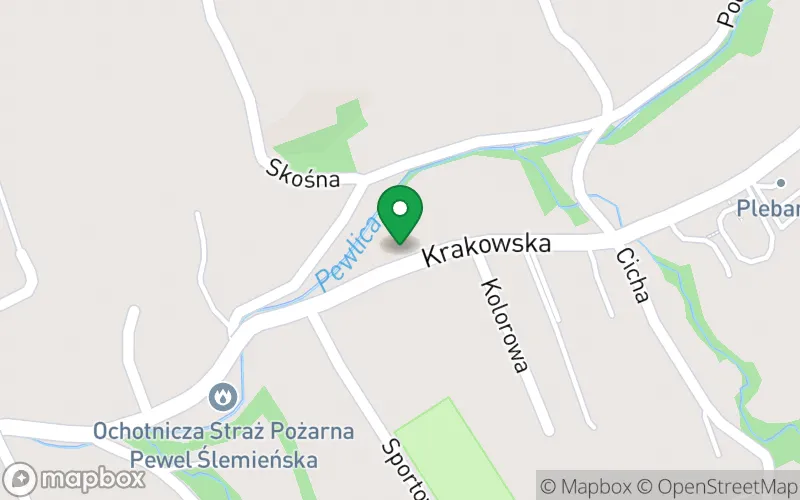 Lokalizacja: Przedszkole w Pewli Ślemieńskiej