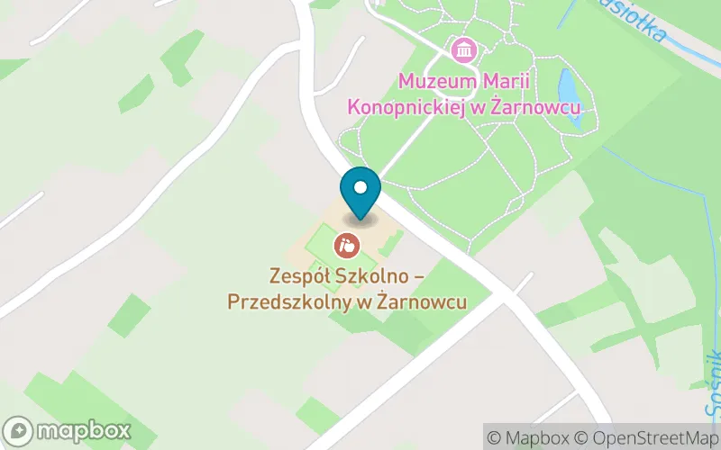 Lokalizacja: Szkoła Podstawowa im. Marii Konopnickiej w Żarnowcu