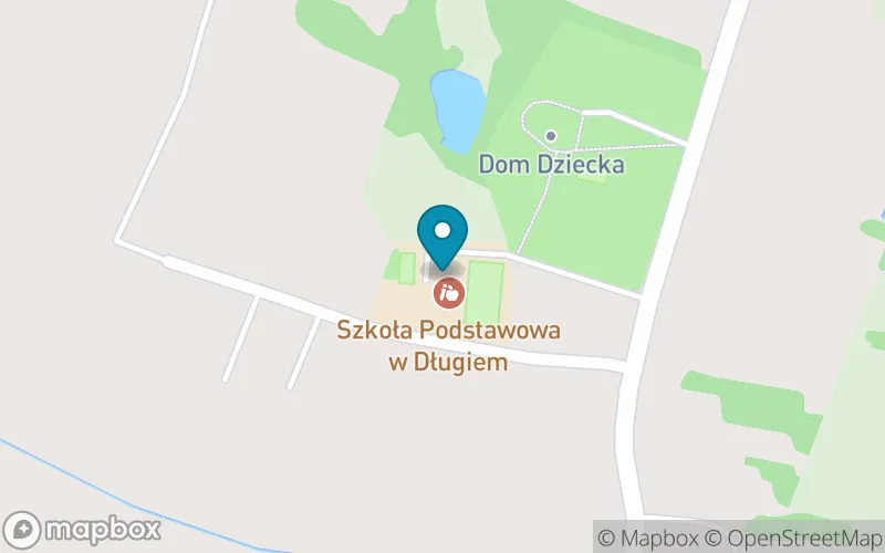Lokalizacja: Szkoła Podstawowa w Długiem