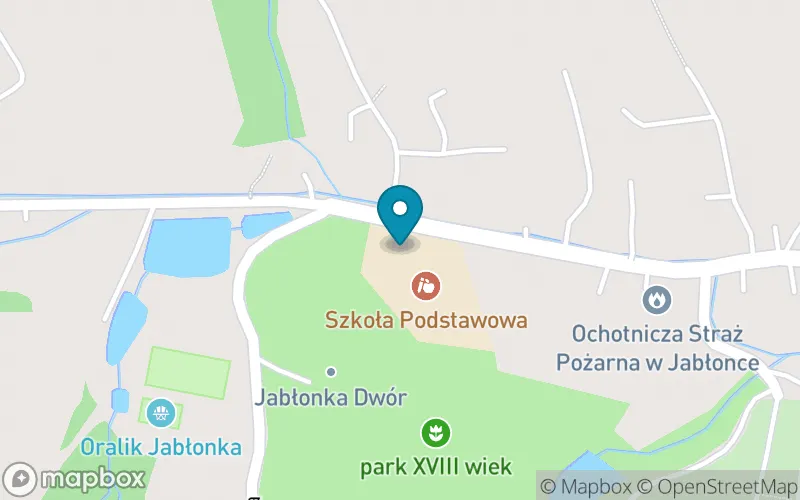 Lokalizacja: Szkoła Podstawowa im. Jana Pawła II w Jabłonce