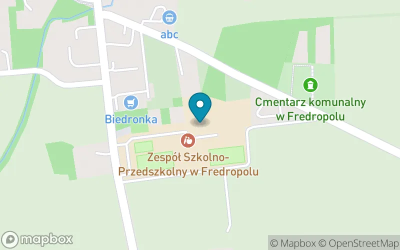 Lokalizacja: Zespół Szkolno - Przedszkolny w Fredropolu - Szkoła Podstawowa im. Aleksandra Fredry w Fredropolu
