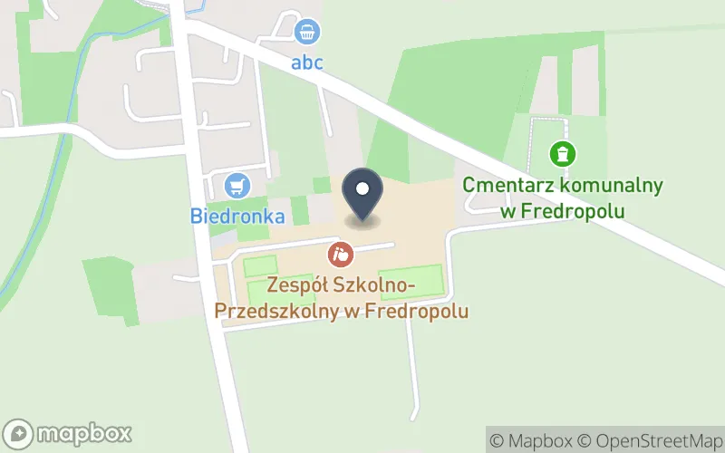 Lokalizacja: Zespół Szkolno - Przedszkolny w Fredropolu