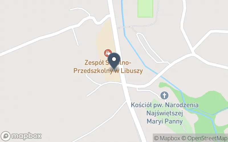 Lokalizacja: Zespół Szkolno-Przedszkolny w Libuszy, Szkoła Podstawowa im. Prof.aleksandra Kosiby i Przedszkole im. Prof. Aleksandra Kosiby