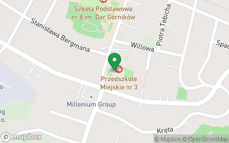 Lokalizacja: Przedszkole Miejskie nr 3 "Na Zielonym Wzgórzu" w Krośnie