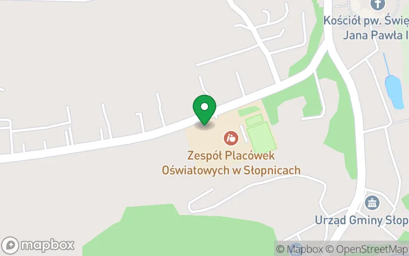 Lokalizacja: Przedszkole Samorządowe w Słopnicach