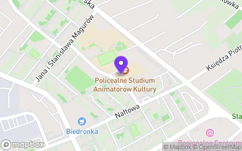 Lokalizacja: Policealne Studium Animatorów Kultury w Krośnie