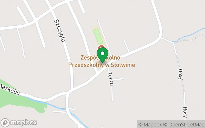 Lokalizacja: Przedszkole w Słotwinie