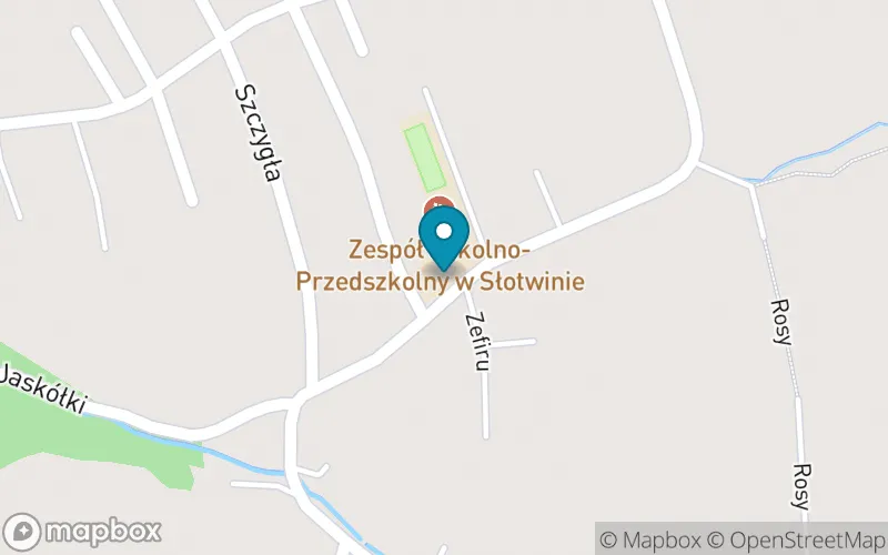 Lokalizacja: Szkoła Podstawowa im. Orła Białego w Słotwinie