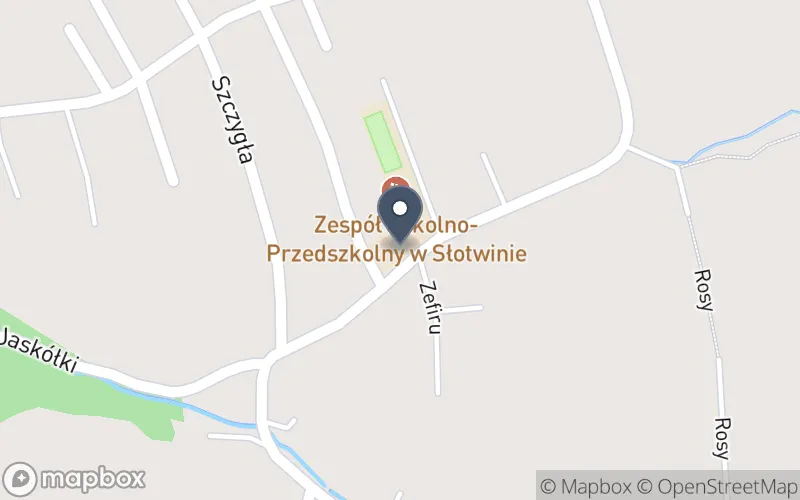 Lokalizacja: Zespół Szkolno-Przedszkolny w Słotwinie