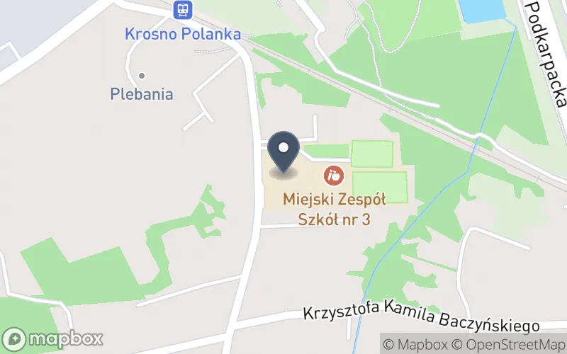 Lokalizacja: Miejski Zespół Szkół nr 3 w Krośnie