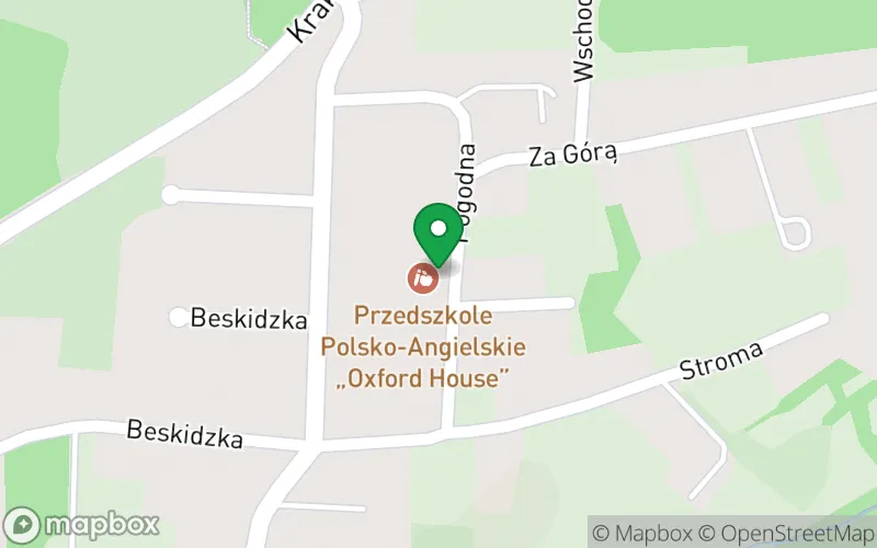 Lokalizacja: Niepubliczne Przedszkole Polsko - Angielskie Oxford House