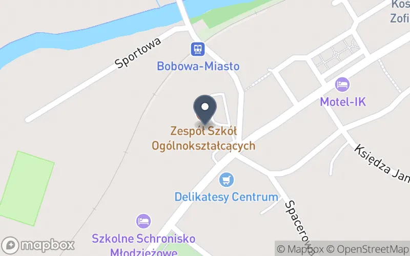 Lokalizacja: Zespół Szkół Ogólnokształcących w Bobowej