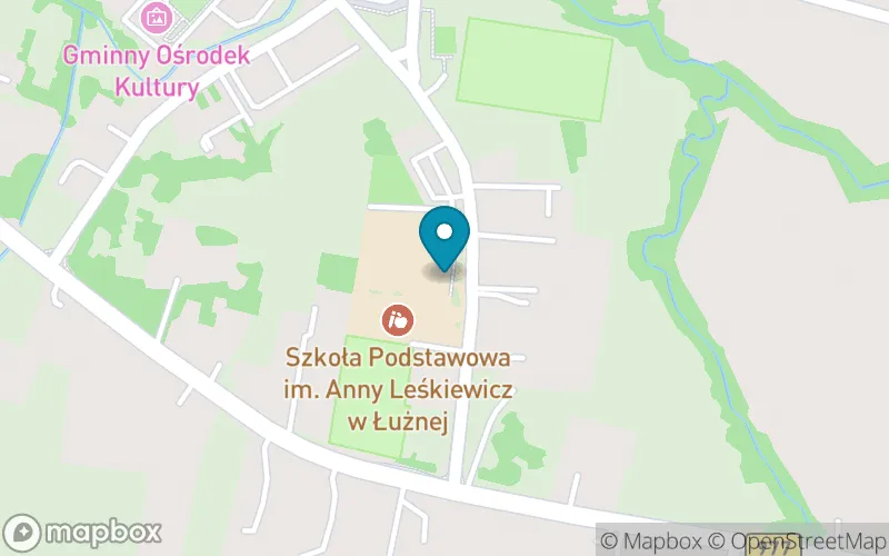 Lokalizacja: Szkoła Podstawowa nr 1 im. Anny Leśkiewicz w Łużnej