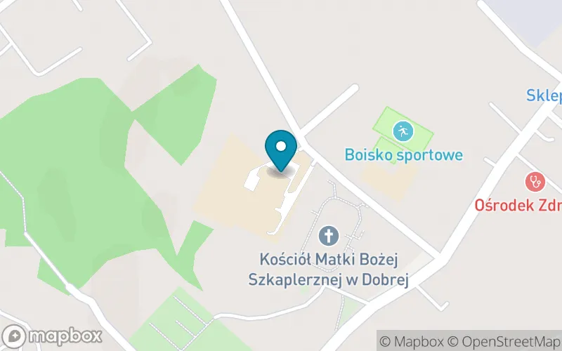 Lokalizacja: Szkoła Podstawowa im. Leopolda Węgrzynowicza w Dobrej