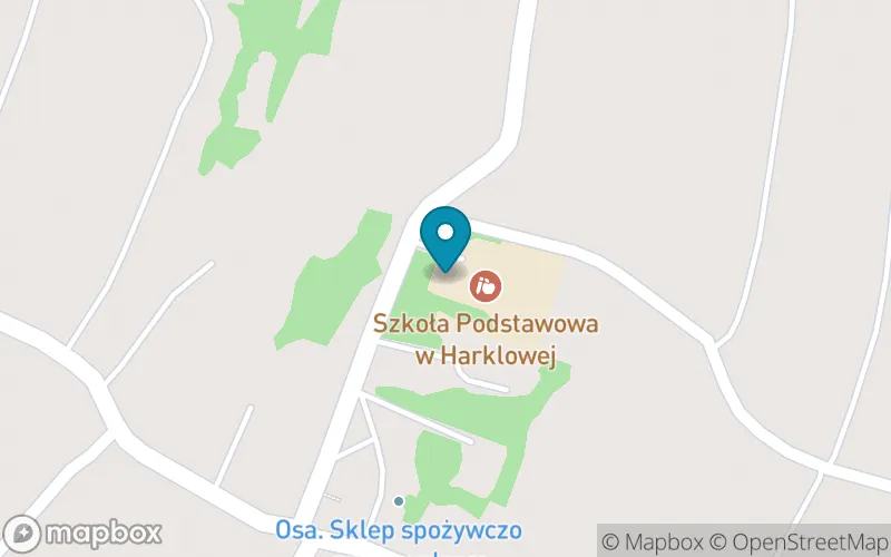 Lokalizacja: Szkoła Podstawowa w Harklowej