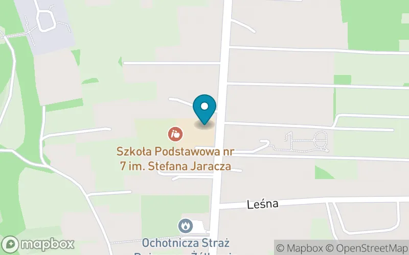 Lokalizacja: Szkoła Podstawowa nr 7 im. Stefana Jaracza w Jaśle