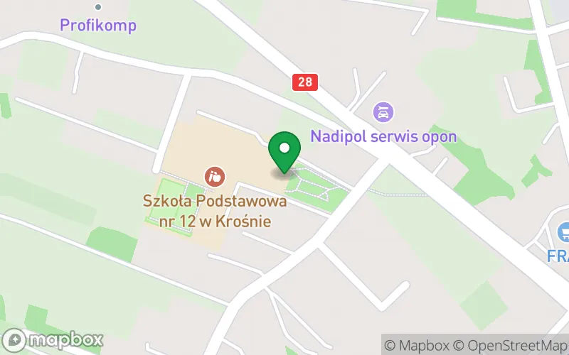 Lokalizacja: Przedszkole Miejskie nr 11 w Krośnie